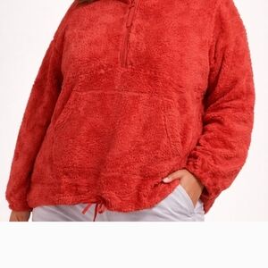All in Motion Red Teddy Jacket